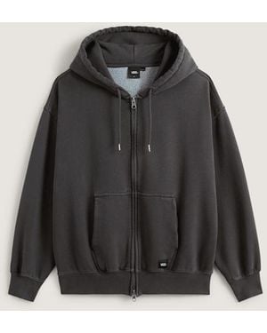Vans Premium Hoodie Mit Reißverschluss, Mann, Größe - Schwarz