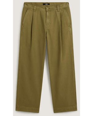 Vans Authentic Chino Loose Wide Leg Pant - Green