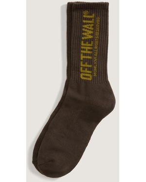 Vans Hovley Crew Socks (1 Pair) - Brown