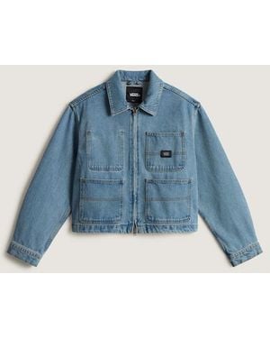 Vans Chaqueta Emily Boxy Work Wear, Mujer, Talla - Azul