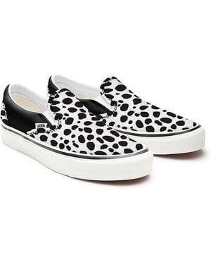 Vans Personalisierbare Dalmatian Slip-On, Damen, Größe - Weiß
