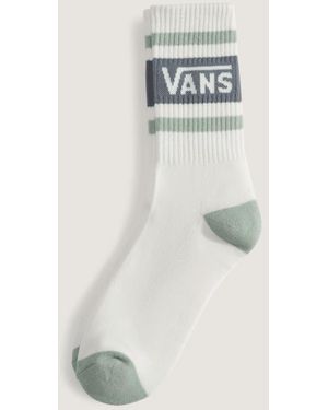 Vans Drop V Crew Socks (1 Pair) Size: S (2.5-5​ - White