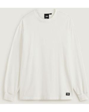 Vans Premium Langarm-T-Shirt, Herren, Größe - Natur