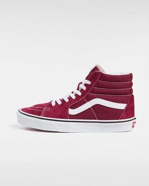 Vans Sk8-Hi Schuhe, Herren, Größe - Rot