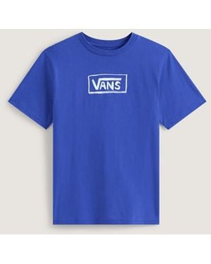 Vans Kids On Canvas T-Shirt (8-14 Years) - Blue