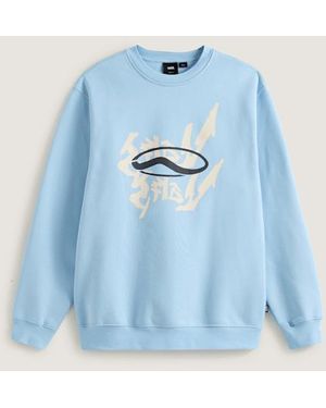 Vans Mirror V Loose Sweater, Grootte - Blauw