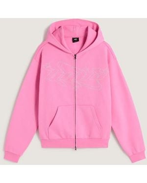 Vans Y2K Star Zip Hoodie, Vrouw, Grootte - Roze
