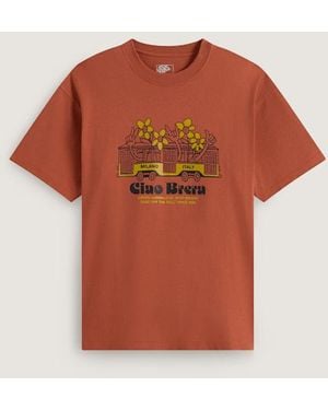 Vans Milano Ciao Brera Tee, Grootte - Oranje