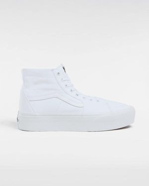 Vans Sk8-Hi Tapered Stackform Schuhe, Damen, Größe - Weiß