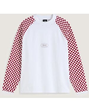 Vans A.O.D. By Slam Jam Racing Long Sleeve T-Shirt - Pink