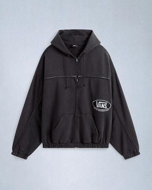 Vans Act Of Disagreement Hoodie Mit T-Reißverschluss, Herren, Größe - Schwarz