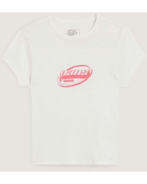 Vans Camiseta V2K Cameron, Mujer, Talla - Rosa