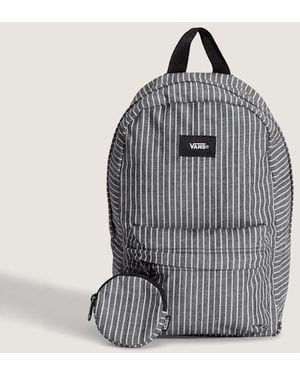 Vans Checkerboard Old Skool Mini Backpack - Grey
