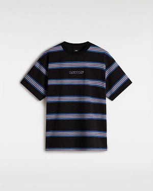 Vans Mesa Stripe T-Shirt, Mann, Größe - Schwarz