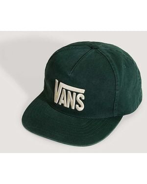 Vans Cappellino Snapback Stretch Logo, Uomo, Taglia - Verde