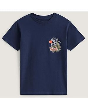 Vans Hangry Croc Tee Voor Kinderen (8-14 Jaar) Grootte - Blauw