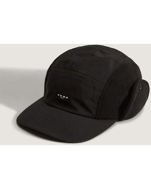 Vans 66 Earflap Tall Camper Cap, Herren, Größe - Schwarz