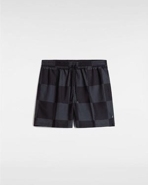 Vans Costume Da Bagno Primary Checkerboard, Uomo, Taglia - Nero