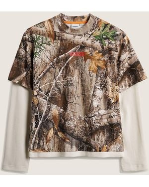 Vans Za Layer Long Sleeve Top - Brown