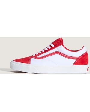 Vans Chaussures Old Skool, Homme, Taille - Rouge