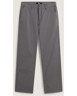 Vans Authentic Chino Straight Trousers - Grey