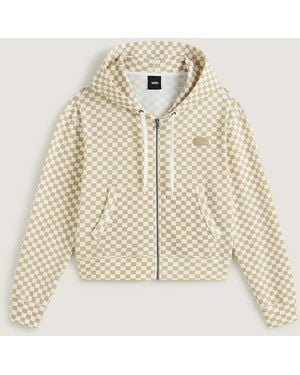 Vans Pierce Shrunken Vest Met Volledige Rits, Vrouw, Grootte - Naturel