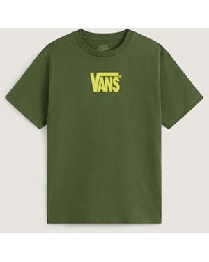 Vans Stretch Tee Met Logo Voor Kinderen (8-14 Jaar) Grootte - Groen