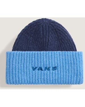 Vans Densmore Beanie Mit Breitem Bündchen, Herren, Größe - Blau