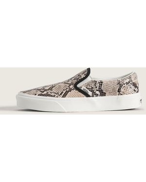 Vans Classic Slip-On Shoes - Natural