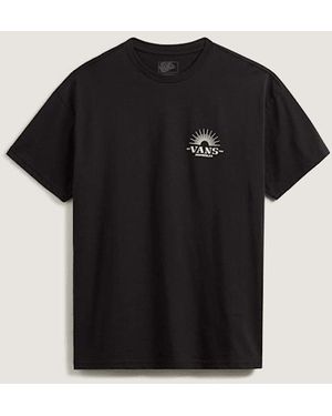 Vans Leopard Palm T-Shirt, Damen, Größe - Schwarz