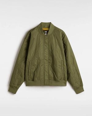 Vans Bennet Quilted Bomber Jacket - Green