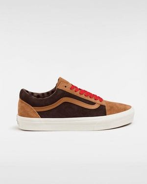 Vans Zapatillas Old Skool De Ante - Marrón