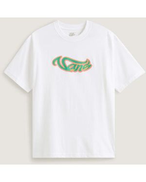 Vans Wavy Script T-Shirt - White