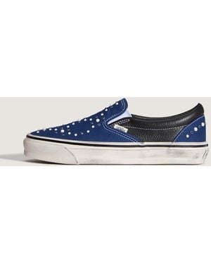 Vans Premium Classic Slip-On Shoes - Blue