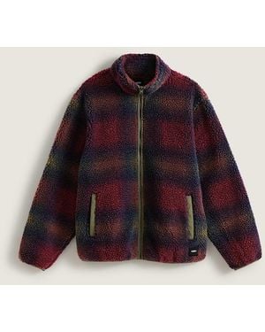 Vans Heights Full Zip Fleece - Red