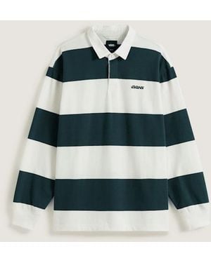 Vans Ward Stripe Rugby Knit Polo - Blue