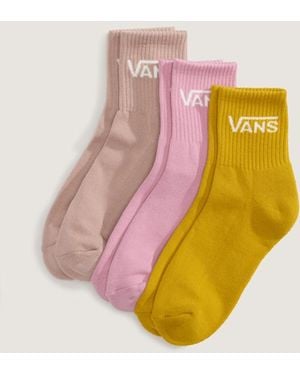 Vans Classic Half Crew Socken (3 Paar) Mann, Größe - Pink