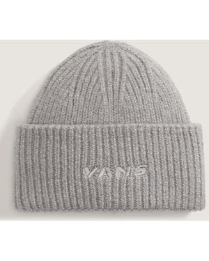 Vans Gorro Con Borde Vuelto Ancho Densmore, Hombre, Talla - Gris