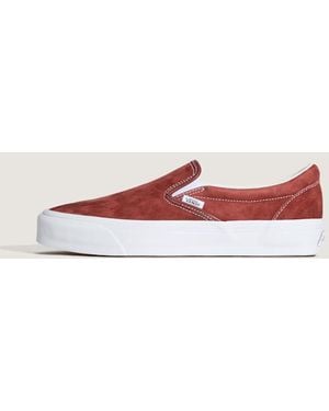 Vans Premium Classic Slip-On Schuhe, Herren, Größe - Rot