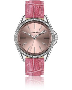 Marc Lauder Horloges - Roze