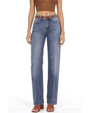 Squalo Cotton Trousers - Blue