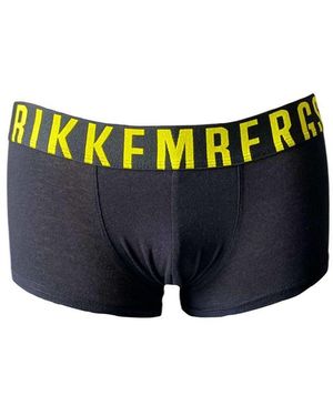 Bikkembergs Zwarte Katoenen Boxer - Blauw