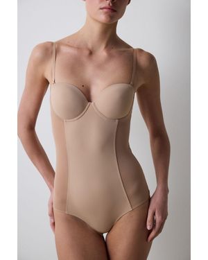 Penti Premium Bodysuit Corset - Brown
