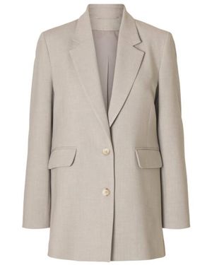 SELECTED Blazer 16094205 - Naturel