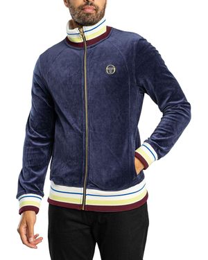 Sergio Tacchini Sartori Velours Trainingsjack - Blauw