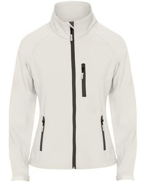 Roly Antartida Soft Shell Jas (Parelwit)