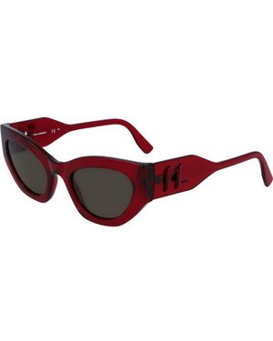 KARL LAGERFELD Kl6122S 52 540 Sunglasses - Red