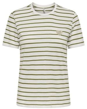 ONLY Onlliva S/S Tee Cs Jrs Outlet - Wit