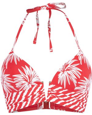Lingadore Voorgevormde Triangel Bikini Top - Rood