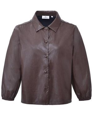 HV Polo Blouse Lange Mouw 04041057 Merel - Paars